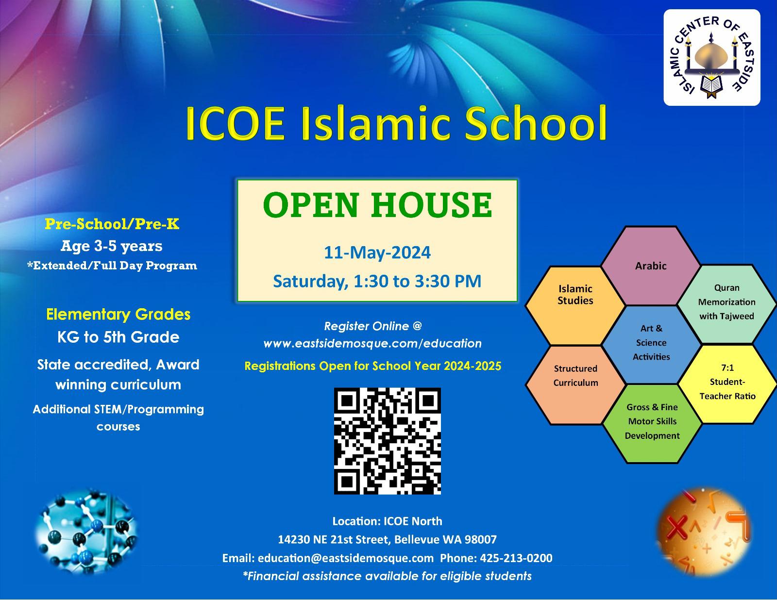 ICOE Islamic School - OPEN HOUSE